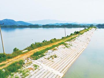 安慶嬉子湖濕地公園堤壩基礎(chǔ)建設(shè)項(xiàng)目